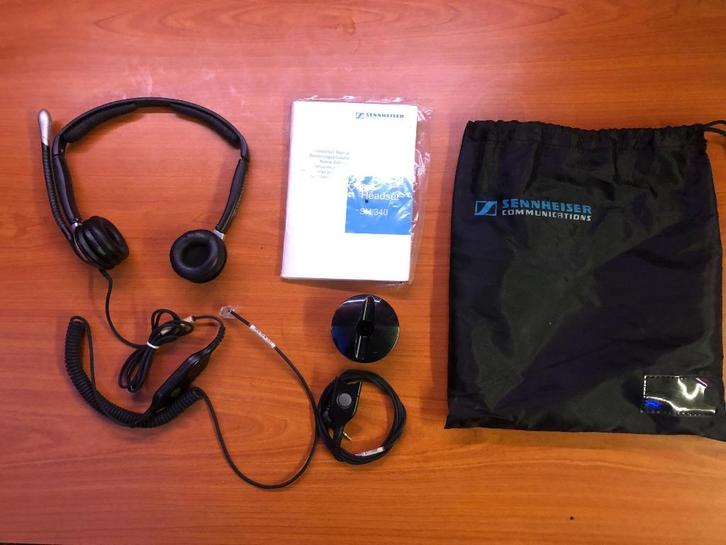 Sennheiser SH340 Headset, Computers en Software, Headsets, Zo goed als nieuw, Over-ear, Ophalen of Verzenden