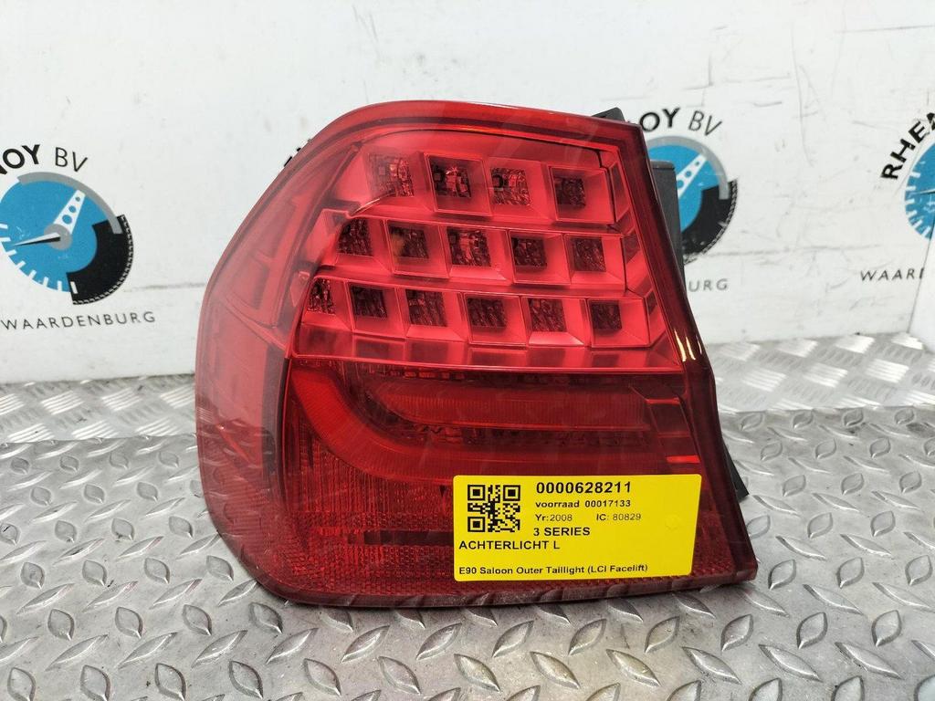 BMW 3 SERIES E90LCI 316i  ACHTERLICHT L 2008, Ophalen of Verzenden, Gebruikt, Stiba lid