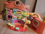 Littlest Pet Shop Set + 4 diertjes, Ophalen of Verzenden, Gebruikt, Poppenhuis