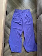 Studio Anneloes Rihanna broek flared paars travelstof mt L, Kleding | Dames, Broeken en Pantalons, Paars, Maat 42/44 (L), Ophalen of Verzenden