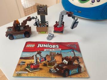 Lego Juniors Cars 10731 Cruz race-simulator compleet 4-7 jr beschikbaar voor biedingen