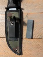 Legermes met kompas en slijpsteen, Verzamelen, Ophalen of Verzenden, Overige soorten, Overige gebieden, Mes of Dolk