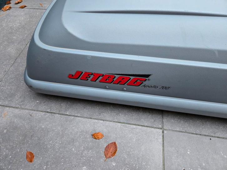 Skibox Jetbag Apollo 700 - Ruime Dakbox, Auto diversen, Dakkoffers, Gebruikt, Ophalen of Verzenden