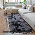 Zacht Grijs Vloerkleed 100x200cm - Nieuw!, Verzenden, Nieuw, 50 tot 100 cm, 150 tot 200 cm