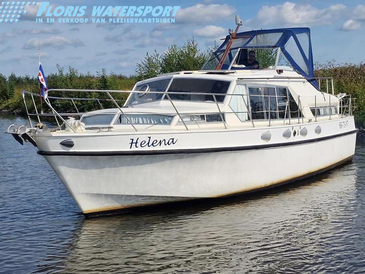 Broom 37 Ocean (bj 1973), Watersport en Boten, Motorboten en Motorjachten, Gebruikt, 9 tot 12 meter, Overige brandstoffen, 50 pk of meer