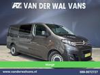 Citroën Jumpy 2.0 BlueHDI *MARGE, GEEN BTW* 123pk L3H1 Dubb, Auto's, Voorwielaandrijving, Stof, Gebruikt, Zwart