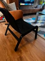 Zwarte IKEA Lichtfauteuil, Huis en Inrichting, Stoelen, Hout, Gebruikt, Zwart, Ophalen of Verzenden