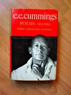 e.e. cummings - poems 1923-1954 - first complete edition, Ophalen of Verzenden, Gelezen, Eén auteur