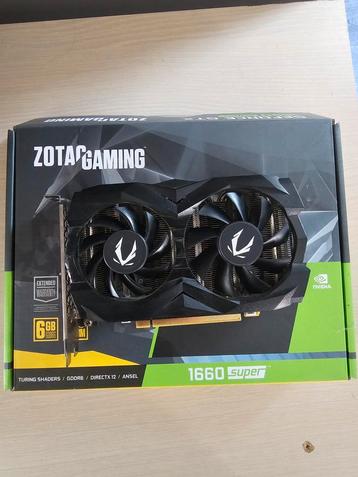 Zotac Geforce GTX 1660 SUPER 6GB beschikbaar voor biedingen
