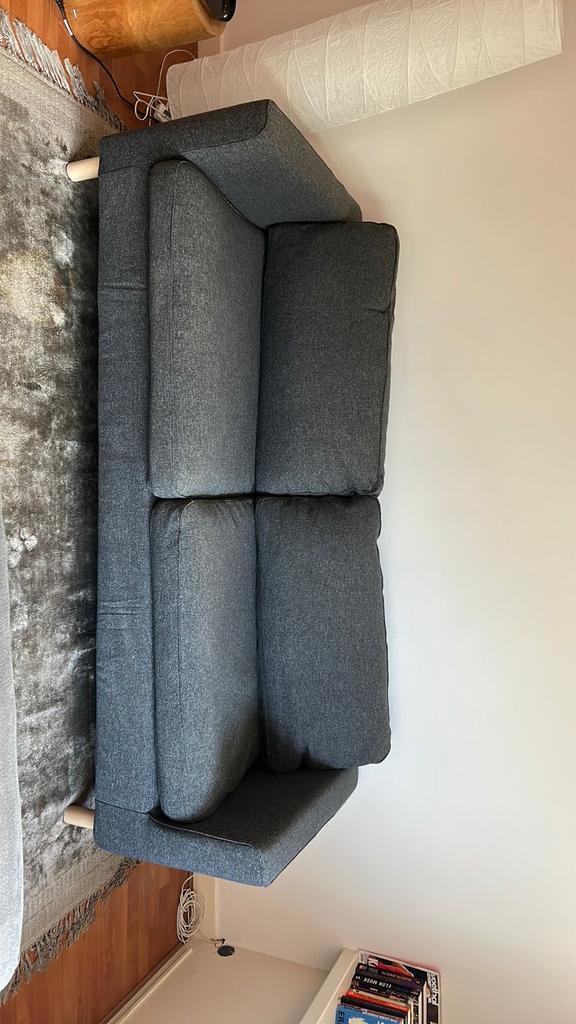 IKEA PÄRUP 3-zits bank met KIVIK hocker, Huis en Inrichting, Banken | Bankstellen, Gebruikt, Rechte bank, Driepersoons, 150 tot 200 cm