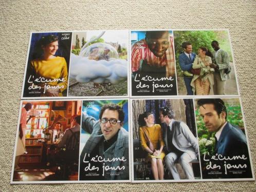 L'  ÉCUME   DES   JOURS     lobbycard set., Verzamelen, Posters, Nieuw, Film en Tv, A4 of kleiner, Verzenden