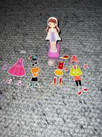 Magnetische Aankleedpop - Playing Kids, Ophalen of Verzenden, Gebruikt, Meisje