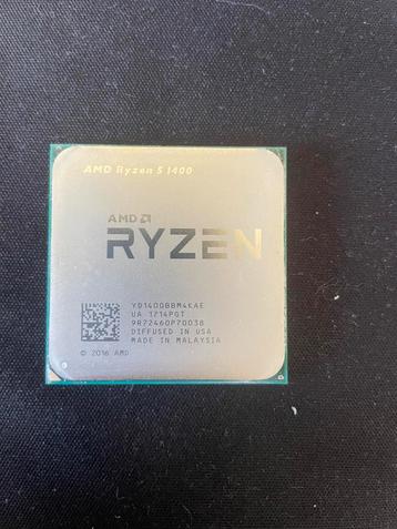 AMD RYZEN 5 1400 // MOET WEG beschikbaar voor biedingen