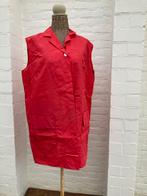 Carnavals Keukenschort - Rood, Maat 38/40 (M), Ophalen of Verzenden, Zo goed als nieuw, Boven de knie