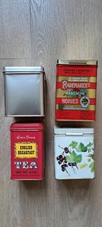 Vintage Blikken - Koffie, Thee, Snoep, Verzamelen, Blikken, Ophalen of Verzenden, Gebruikt, Koffie, Overige merken
