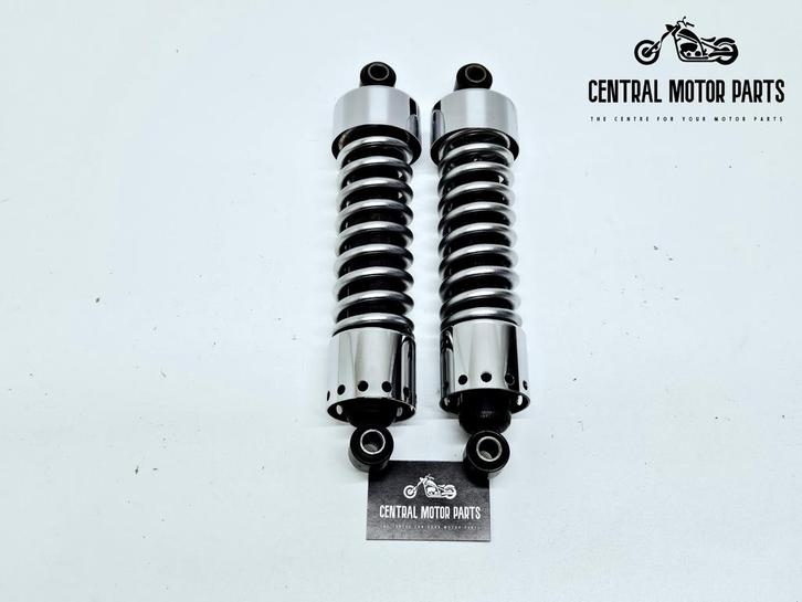 Chromen set Schokbrekers Dyna 2006-2017, Motoren, Onderdelen | Harley-Davidson, Gebruikt, Ophalen of Verzenden