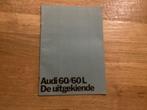 Audi 60/60L Brochure - 1971, Boeken, Ophalen of Verzenden, Gelezen, Audi