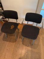 Vintage Ahrend Bureaustoelen - Set van 2, Huis en Inrichting, Stoelen, Ophalen, Gebruikt, Twee, Zwart