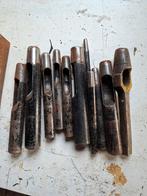 Set van oude leerponsjes, Ophalen of Verzenden, Gebruikt