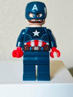 Lego Marvel Captain America Minifiguur, Ophalen of Verzenden, Zo goed als nieuw, Losse stenen, Lego