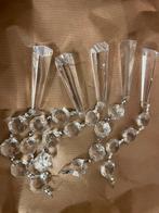 Kroonluchters obelisk van glas antieke lampen sieraden, Huis en Inrichting, Lampen | Kroonluchters, Ophalen, Zo goed als nieuw