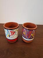 Spaanse handgeschilderde mok/beker - Nieuw!, Huis en Inrichting, Keuken | Servies, Ophalen of Verzenden, Nieuw, Aardewerk