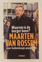 Rossem, Maarten van - Waarom is de burger boos?, Boeken, Nederland, Gelezen, Verzenden