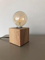 Tafellamp, Ophalen of Verzenden, Zo goed als nieuw, Hout, Minder dan 50 cm