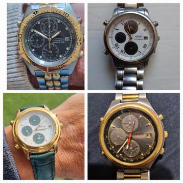 Seiko heren horloges  beschikbaar voor biedingen