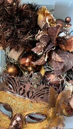 Prachtige kerstdecoratie in Brons/bruin, Ophalen of Verzenden, Gebruikt