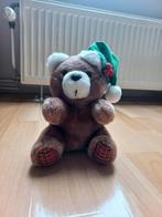Kerst knuffelbeer, Kinderen en Baby's, Speelgoed | Knuffels en Pluche, Ophalen of Verzenden, Zo goed als nieuw, Beer