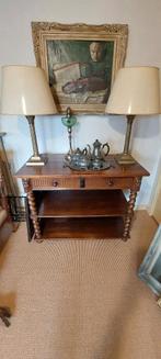 Mooie Antieke Halkast., Huis en Inrichting, Ophalen, Gebruikt, 100 tot 150 cm, 1 of 2 laden