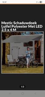 Medtic schaduwdoek met led verlichting, Caravans en Kamperen, Ophalen of Verzenden