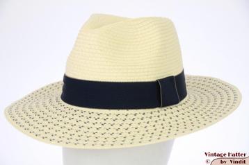 Dames zomer gleufhoed Hawkins geel papier 54-57 nieuw 1 size beschikbaar voor biedingen