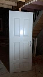 Witte binnendeur - 201.5x78x4 cm, Ophalen, Binnendeur, 200 tot 215 cm