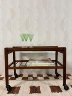 Vintage teak trolley Deens Scandinavisch design retro, Vintage, Vintage, Zo goed als nieuw, Vintage