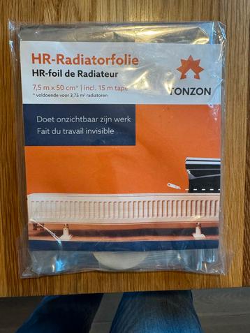 Tonzon Radiatorfolie - Nieuw in verpakking! beschikbaar voor biedingen