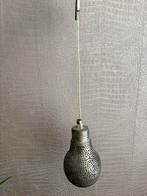 Zenza hanglamp pear s filisky zilver hang lamp zilverkleurig, Huis en Inrichting, Lampen | Hanglampen, Ophalen, Gebruikt, Metaal