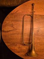 Oude koperen trompet / bugel, Ophalen of Verzenden, Gebruikt, Overige typen