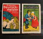 Duitsland sluitzegels Deutsch Meister kakao, Verzenden, Overige periodes, Gestempeld