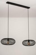 hanglamp 110cm zwart eethoek eettafel bar tafel keuken lamp, Ophalen of Verzenden, Nieuw, Metaal, Minder dan 50 cm