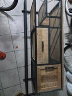 Mooi Mango Houten TV Kastje, Huis en Inrichting, Kasten | Televisiemeubels, Ophalen, 100 tot 150 cm, Zo goed als nieuw, Metaal