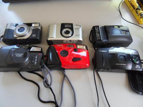 19 compact analoge cameras ( werkend), Audio, Tv en Foto, Fotocamera's Analoog, Zo goed als nieuw, Compact, Overige Merken, Verzenden