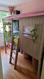 Hoogslaper boomhutbed 200x90, Ophalen of Verzenden, Zo goed als nieuw, Hoogslaper