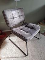 Grijze stoel Montèl, Huis en Inrichting, Ophalen, Gebruikt, Eenpersoons, 75 tot 100 cm