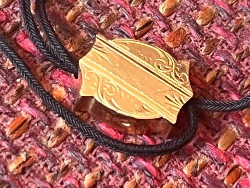 14 krt Klein Gouden Hangertje, Antiek en Kunst, Antiek | Goud en Zilver, Goud, Ophalen of Verzenden