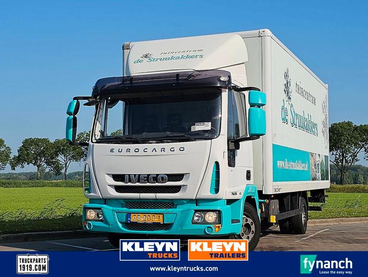 IVECO 75E18 EUROCARGO, Auto's, Vrachtwagens, Bedrijf, Te koop, ABS, Elektrische ramen, Iveco, Diesel, Euro 5, Handgeschakeld, Geïmporteerd