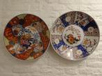 Porseleinen Oosterse borden hand geschilderd., Ophalen of Verzenden
