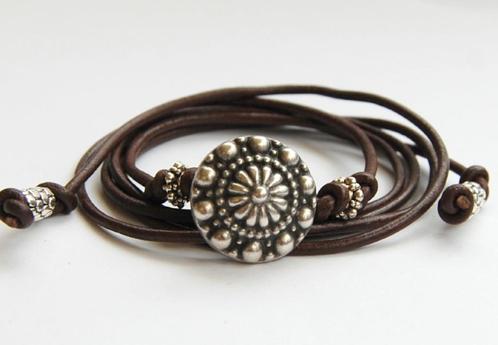 armbandje zeeuwse knoop van chic le freak, Sieraden, Tassen en Uiterlijk, Armbanden, Nieuw, Zilver, Zilver, Verzenden