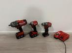 Milwaukee setje, Ophalen of Verzenden, Zo goed als nieuw, Boor- en Schroefmachine